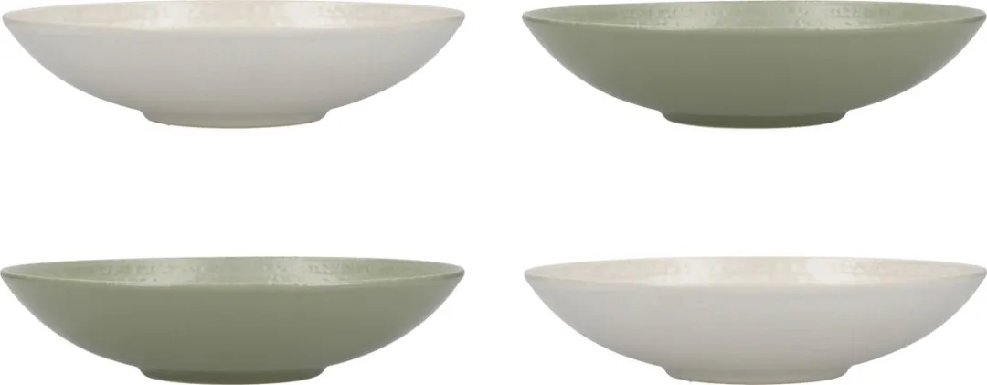 KitchenCraft Pastaschalen Set 4-delig