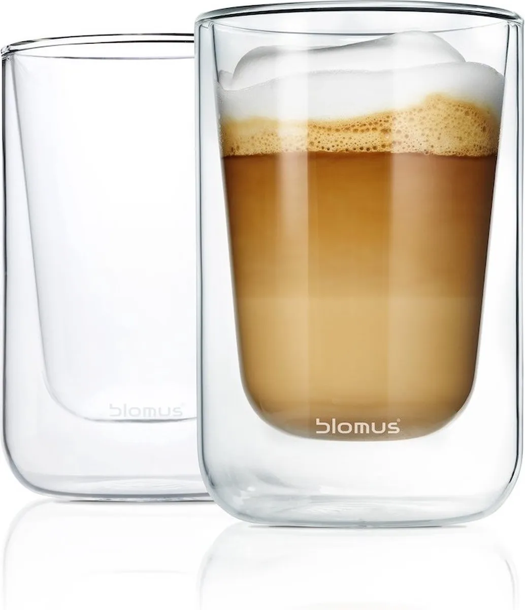 Blomus NERO Dubbelwandige Glazen 250ml - 2 Stuks - afbeelding 5 van 5