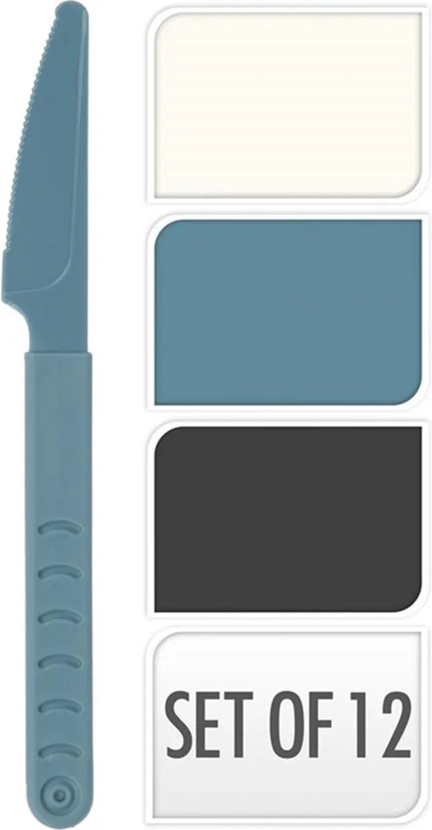 Excellent Houseware Messenset 12-delig