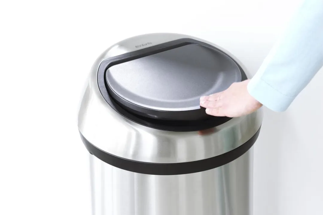 Brabantia Touch Bin Prullenbak 60L - Matt Steel Fingerprint Proof - afbeelding 6 van 6