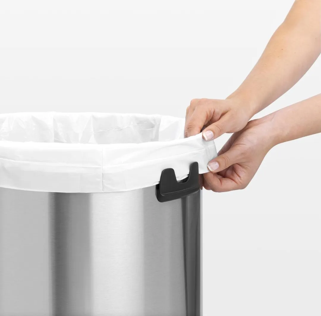 Brabantia Touch Bin Prullenbak 60L - Matt Steel Fingerprint Proof