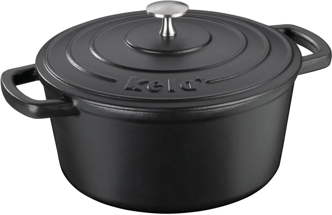 Kela Gietijzeren Braadpan 24cm - 4L