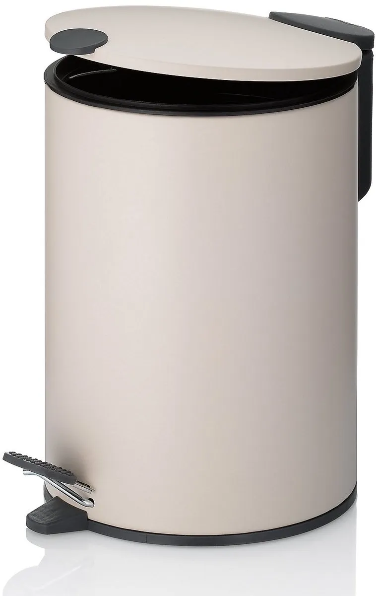 Kela Pedaal Afvalemmer 3L - Beige - afbeelding 6 van 6