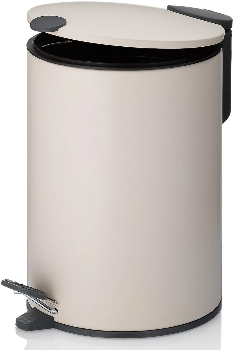 Kela Pedaal Afvalemmer 3L - Beige