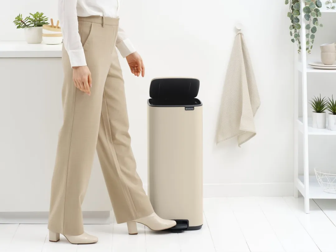 Brabantia Bo Pedaalemmer 30L - Soft Beige