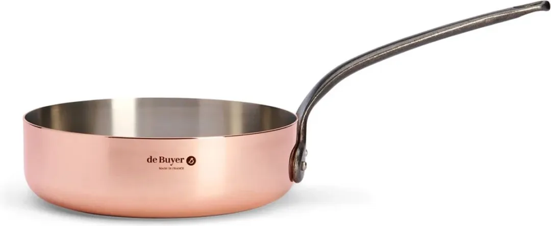 DeBuyer Prima Matera Sauteerpan Ø24cm - 3L - Koper