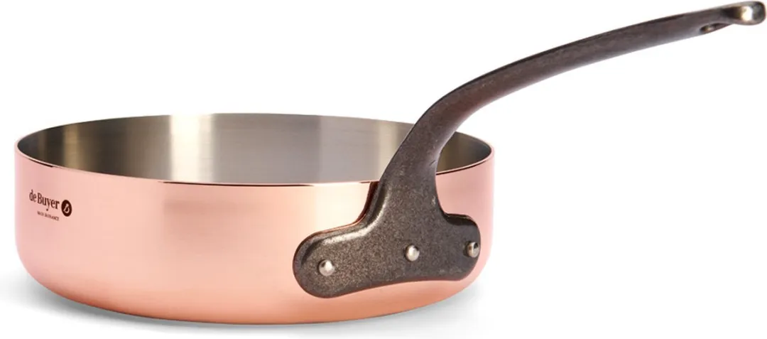 DeBuyer Prima Matera Sauteerpan Ø24cm - 3L - Koper