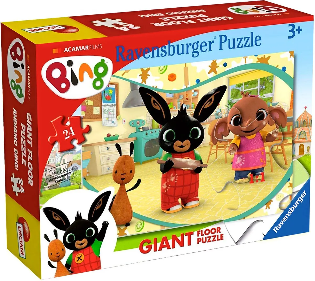 Ravensburger Bing en Flop 24-delige Puzzel - Veelkleurig