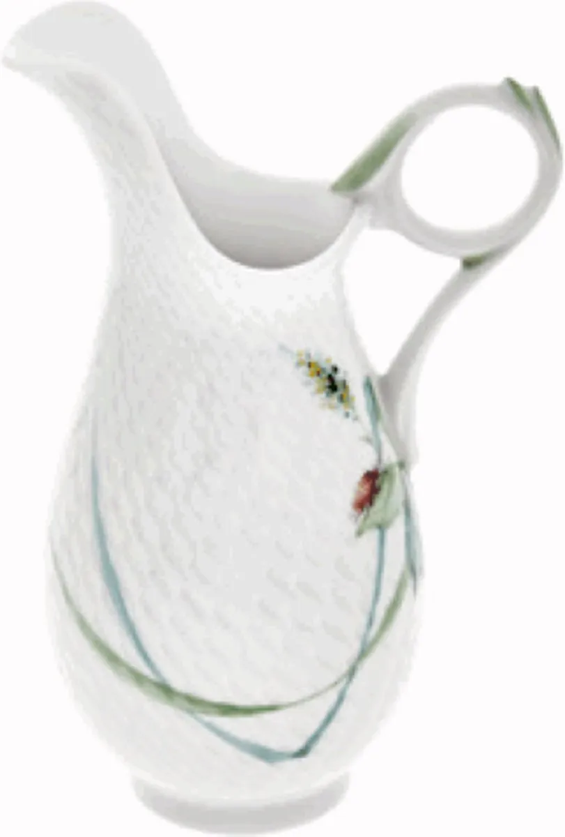 Meissen Wellenspiel Woodland Flora Melkkannetje