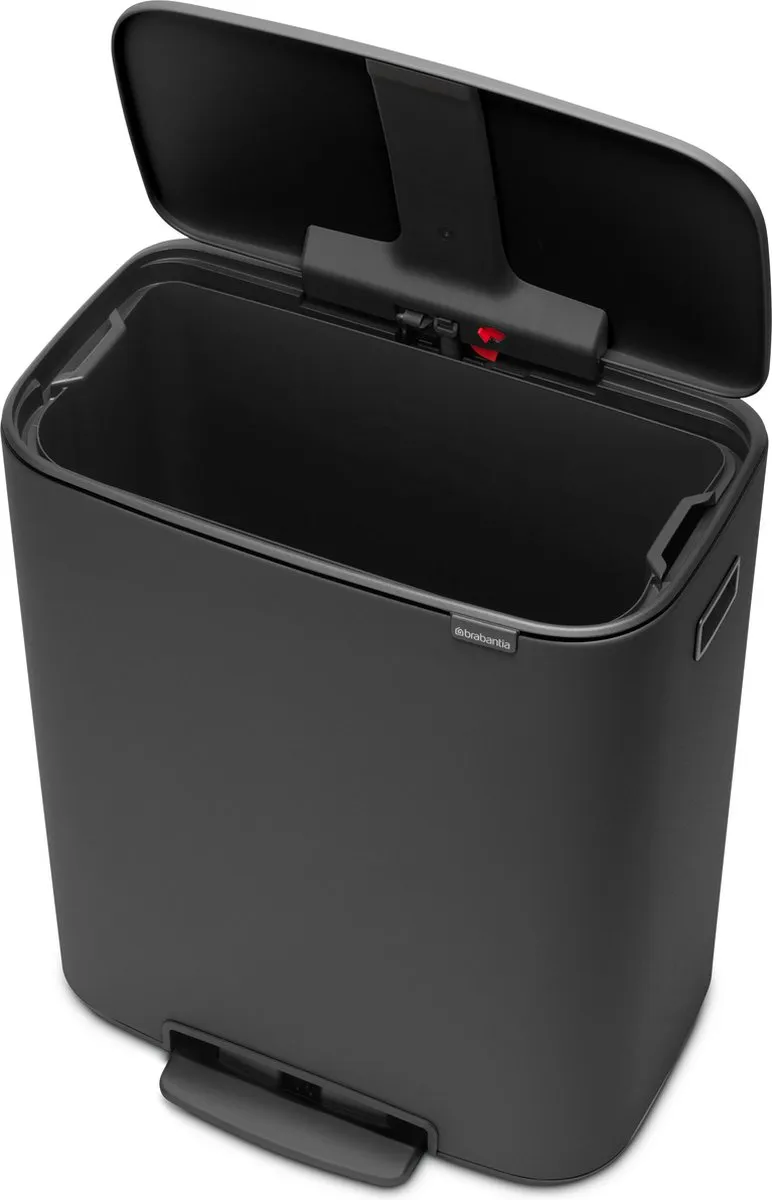 Brabantia Bo Prullenbak 60L - 1 Vak Mineral Infinite Grey