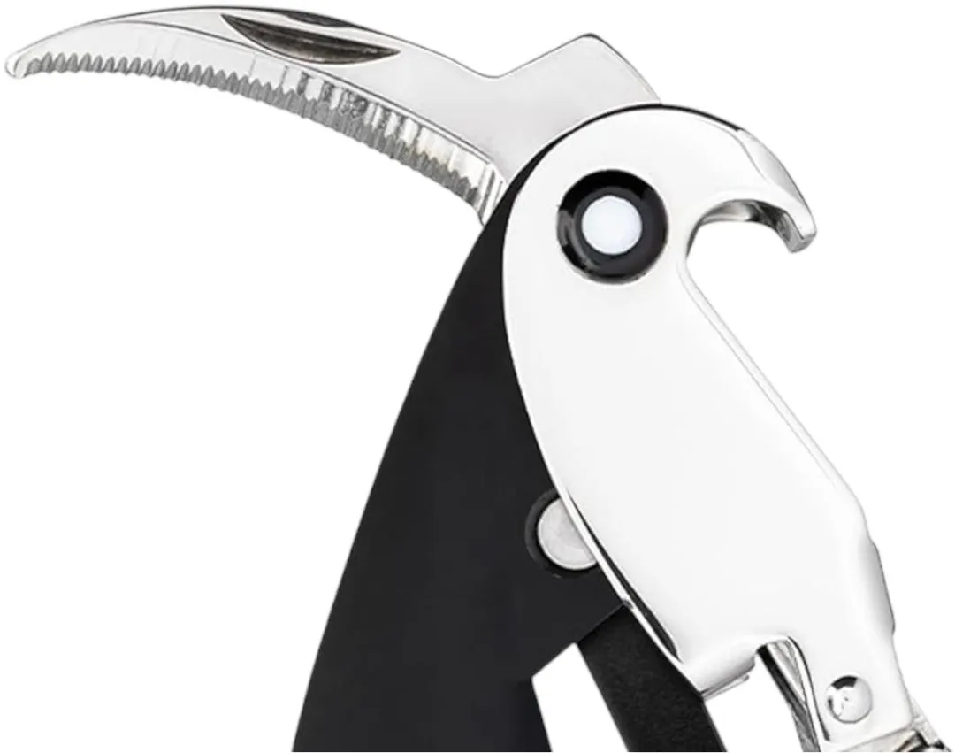 Alessi Parrot Kurkentrekker - Zwart