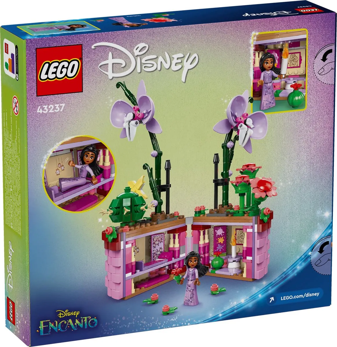 LEGO Disney Encanto Isabela Bloempot 43237 - 641 Stukken