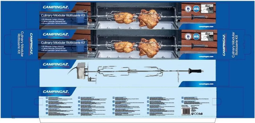 Campingaz Culinary Modular Rotisserie Kit - Draaispit - Zilver