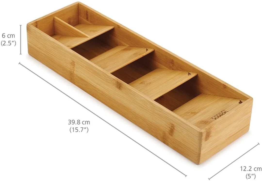 Joseph Joseph Bestekbak Bamboe Small - Bruin
