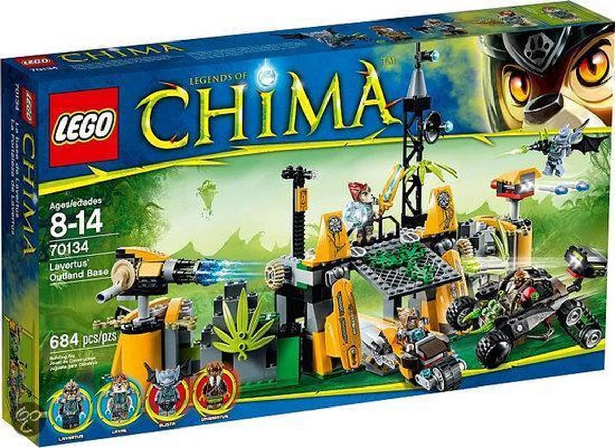 LEGO Chima Lavertus Buitengebied Basis 70134