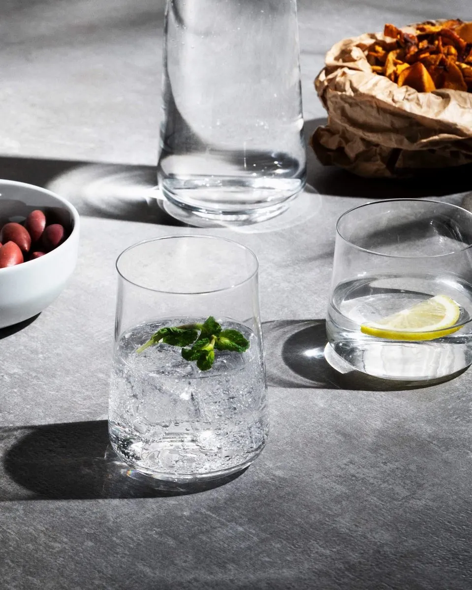 Alessi Eugenia Longdrinkglas - 4 Stuks - Transparant