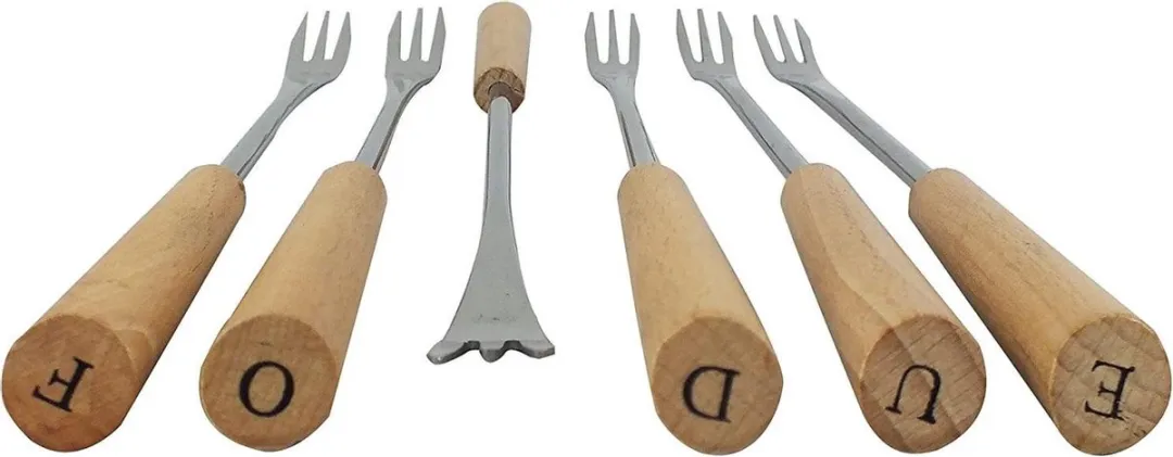 Kela Fondueset Natura - 2L - Ø22.5cm - Zwart - afbeelding 6 van 6