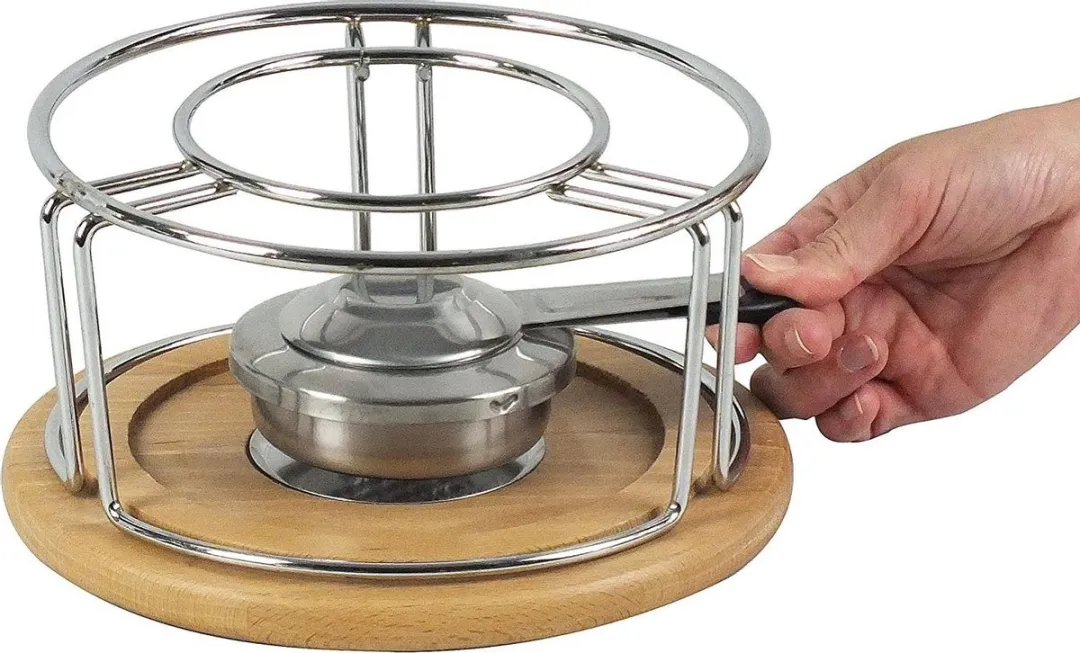Kela Fondueset Natura - 2L - Ø22.5cm - Zwart