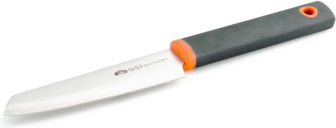 GSI Outdoors Santoku 4 Paring Bestek - 4-delig - Grijs/Oranje