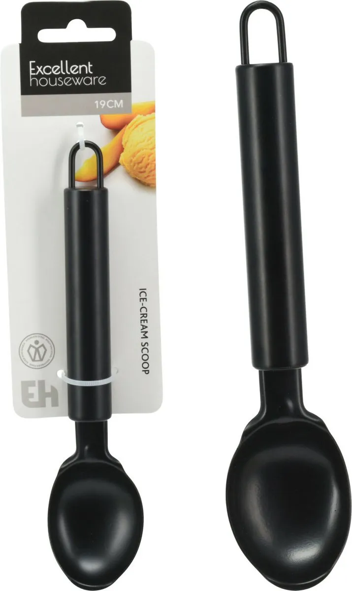 Excellent Houseware IJsschep 19cm - Zwart