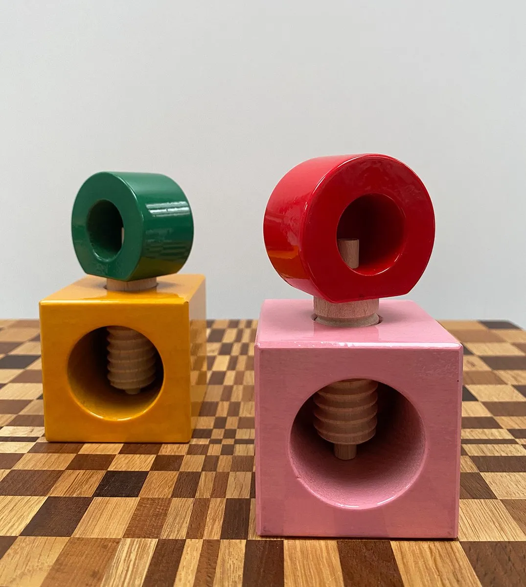 Alessi Twergi Notenkraker - Rood Roze