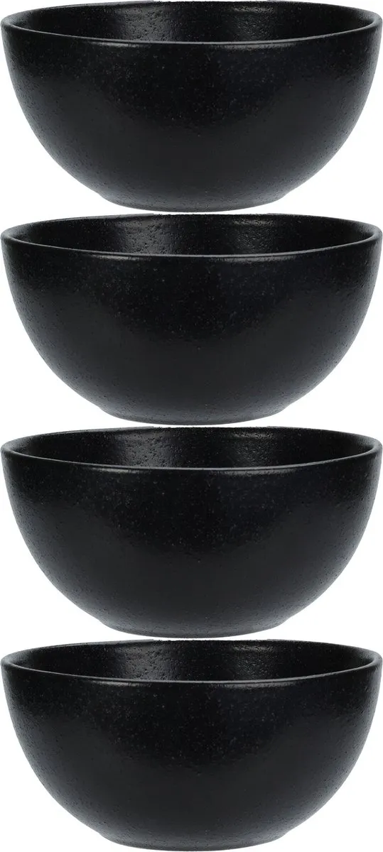 Excellent Houseware Soepkommen Lava Stone 4 Stuks