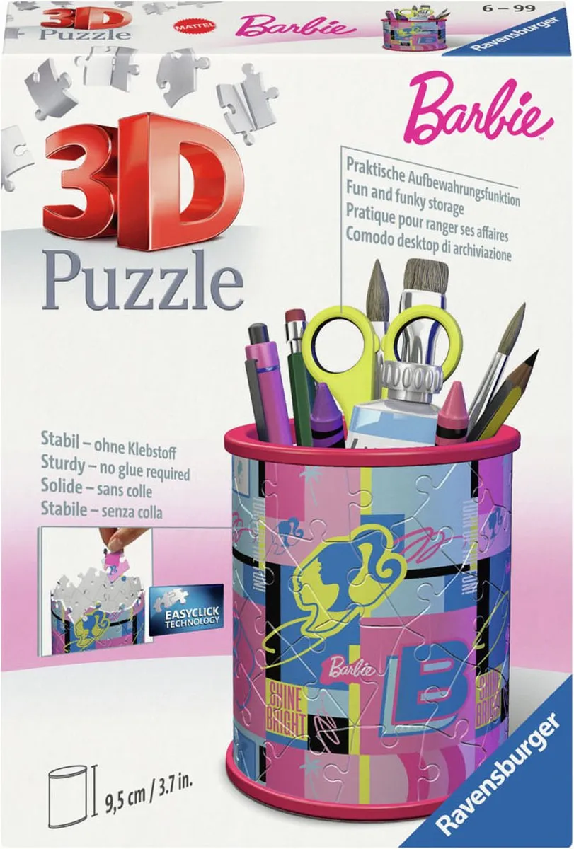 Ravensburger Barbie 3D Puzzel 54 Stuks - Multicolor