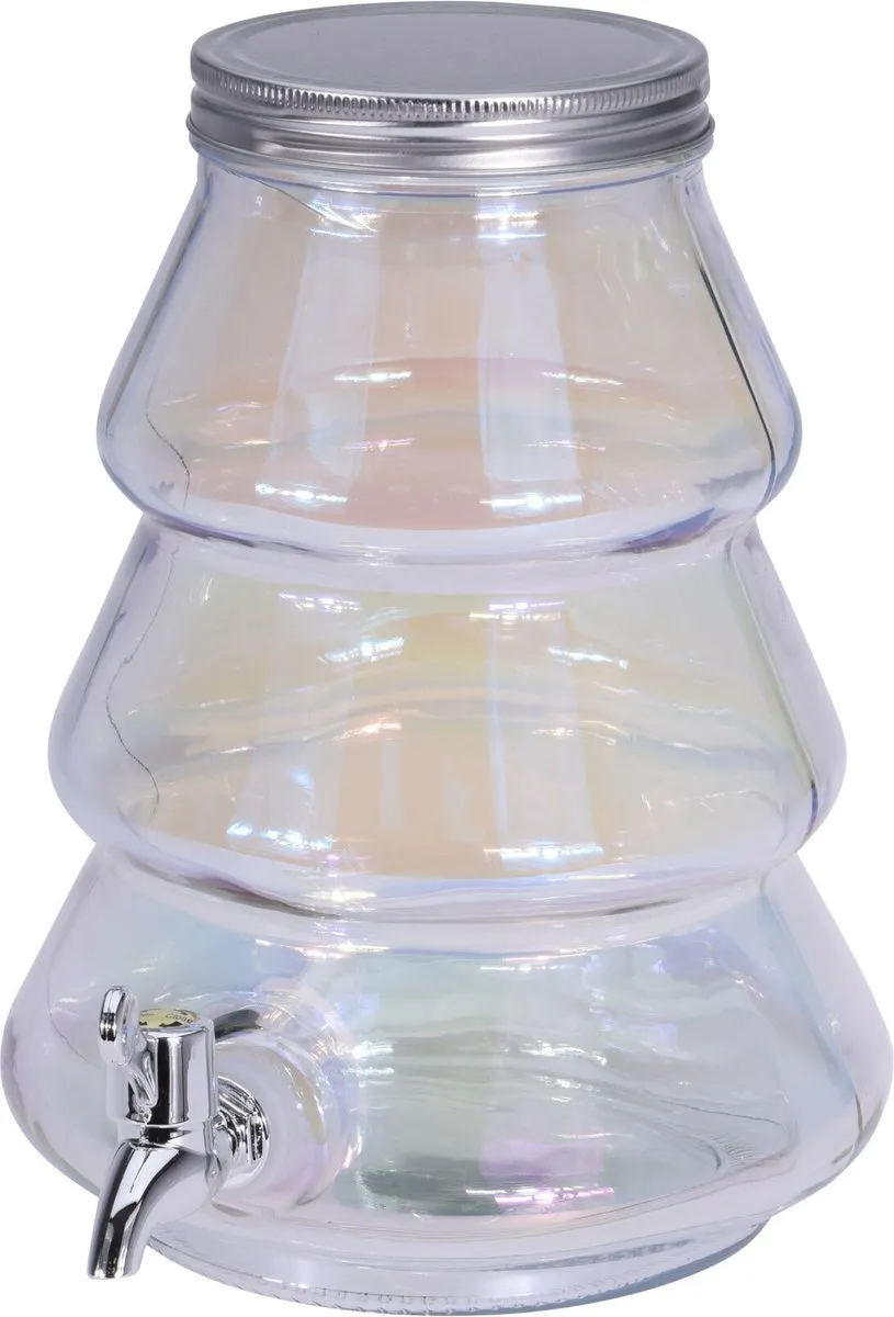 Excellent Houseware Drankdispenser Glas 4L