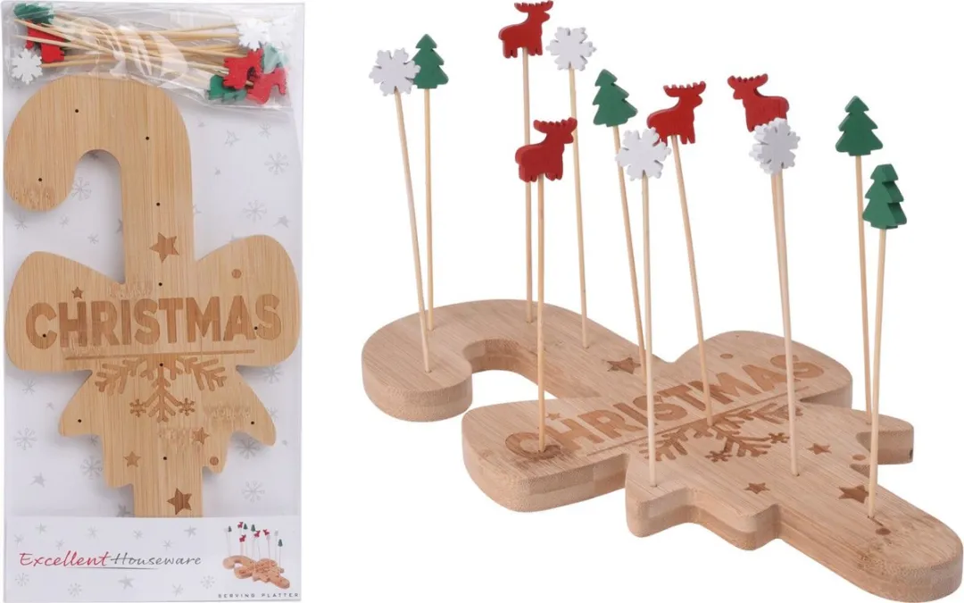 Excellent Houseware Kerst Tapasplank