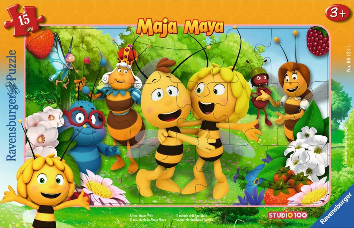 Ravensburger Legpuzzel Stripfiguren 15 Stuks