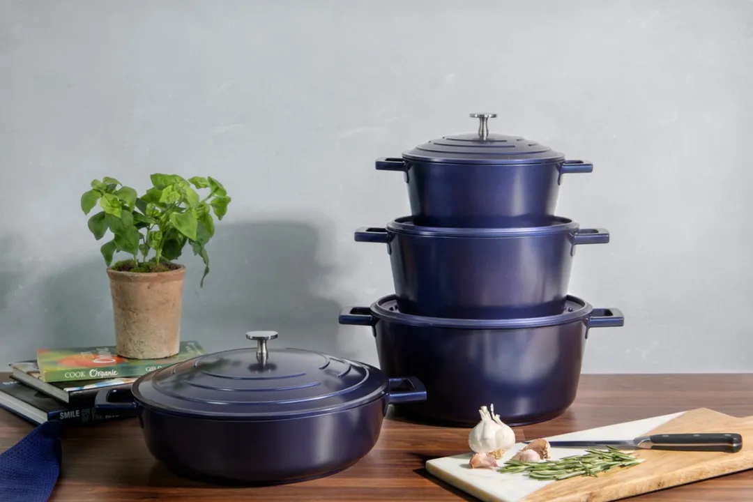 Masterclass Lichtgewicht Braadpan 4L - Blauw