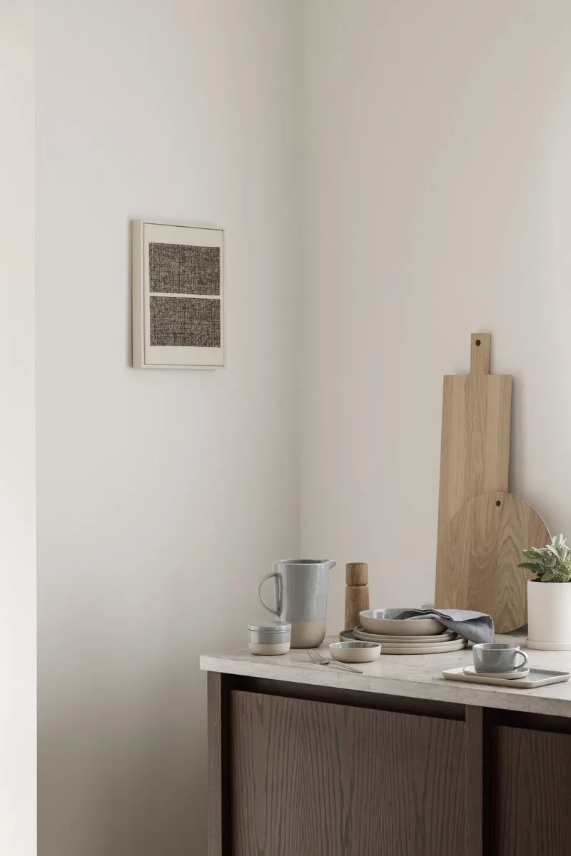 Blomus Sablo Stoneware Kom - Grijs/Blauw