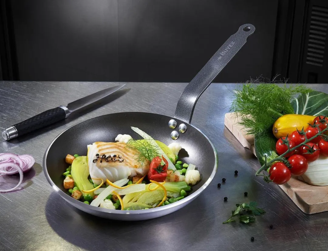 DeBuyer Choc Resto Induction Koekenpan 20cm - Zwart