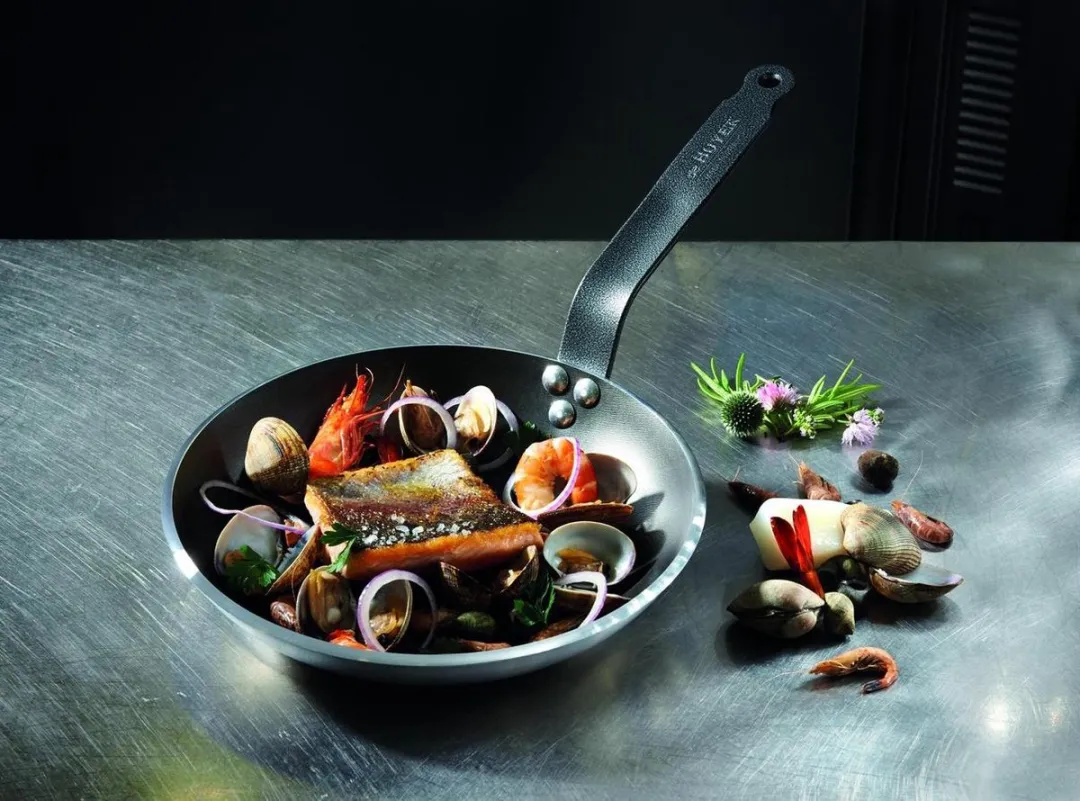 DeBuyer Choc Resto Induction Koekenpan 20cm - Zwart
