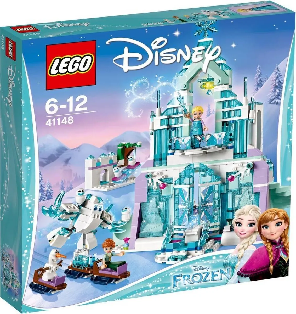 LEGO Disney 41148 Elsa's Magisch IJspaleis - 700 Stukken