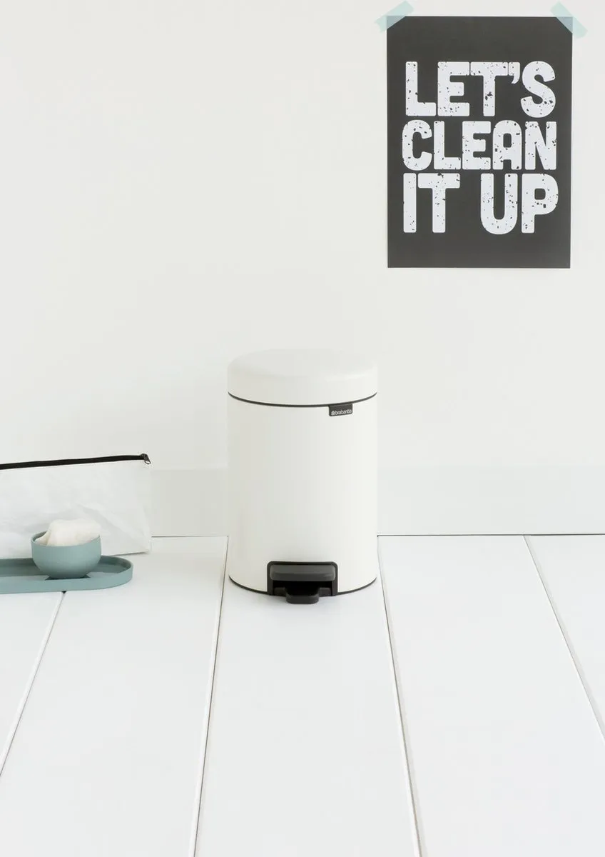 Brabantia NewIcon Prullenbak 3L - White