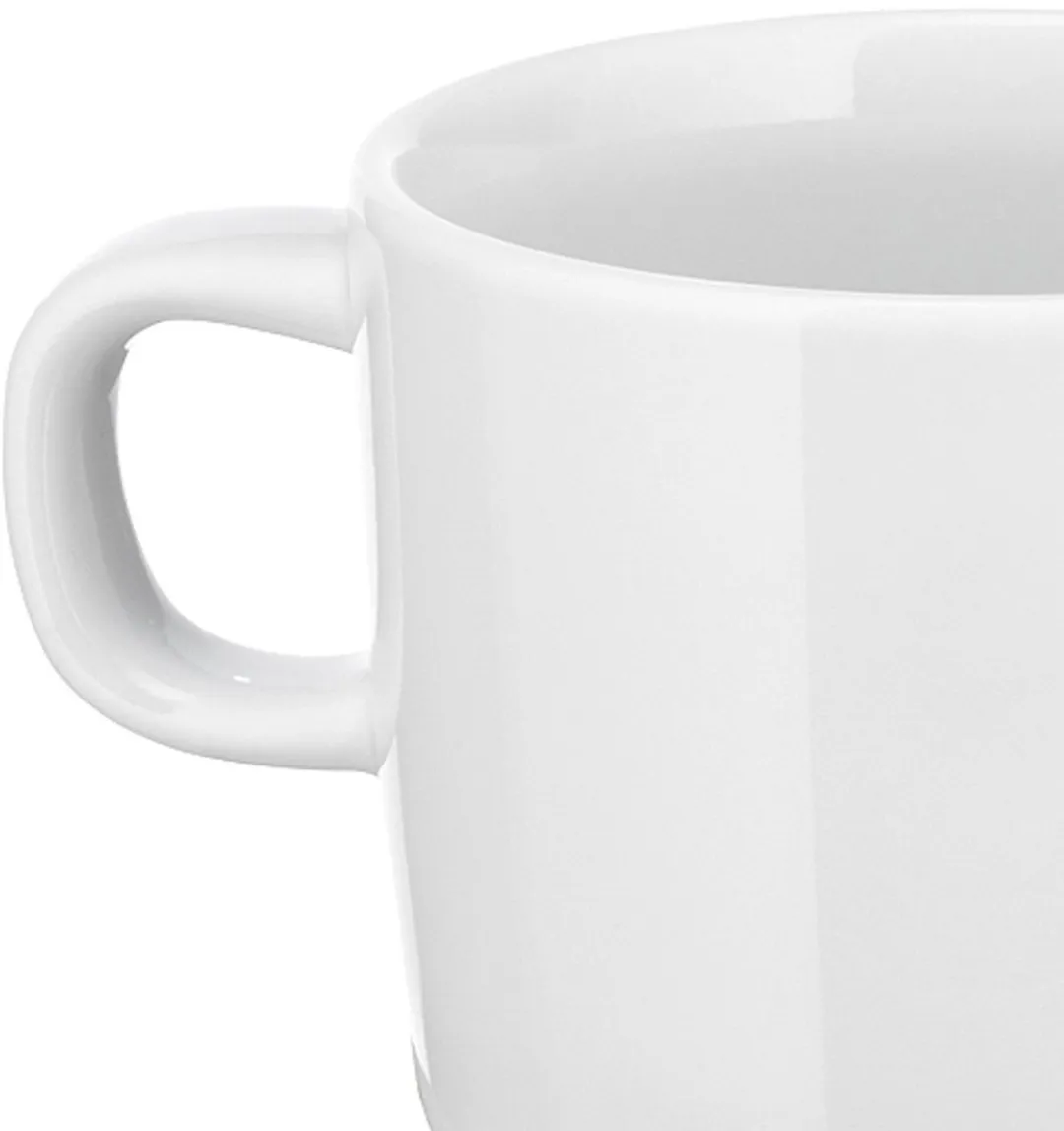 Alessi PlateBowlCup Espressokopjes 80ml - 4 Stuks - Wit