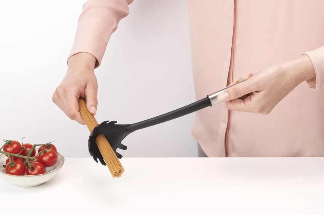 Brabantia Profile Spaghettilepel Anti-aanbak RVS/Zwart