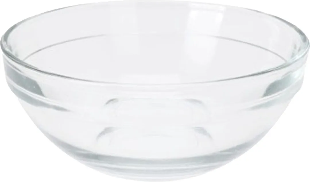 Excellent Houseware Kommetjes 200ml - 8 Stuks - Glas - Streep Relief