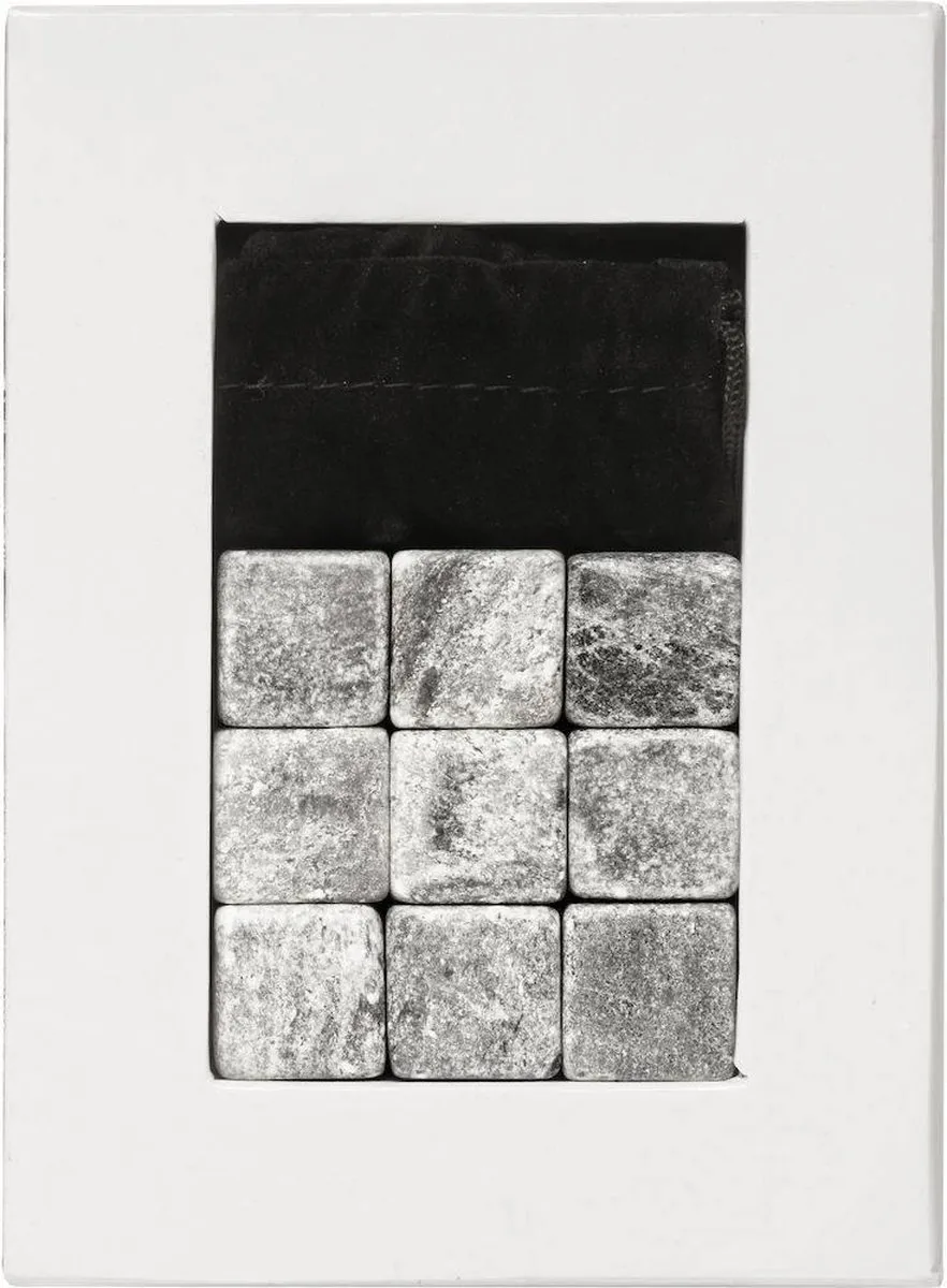 Sagaform Whiskey Stenen Granite - 9 Stuks