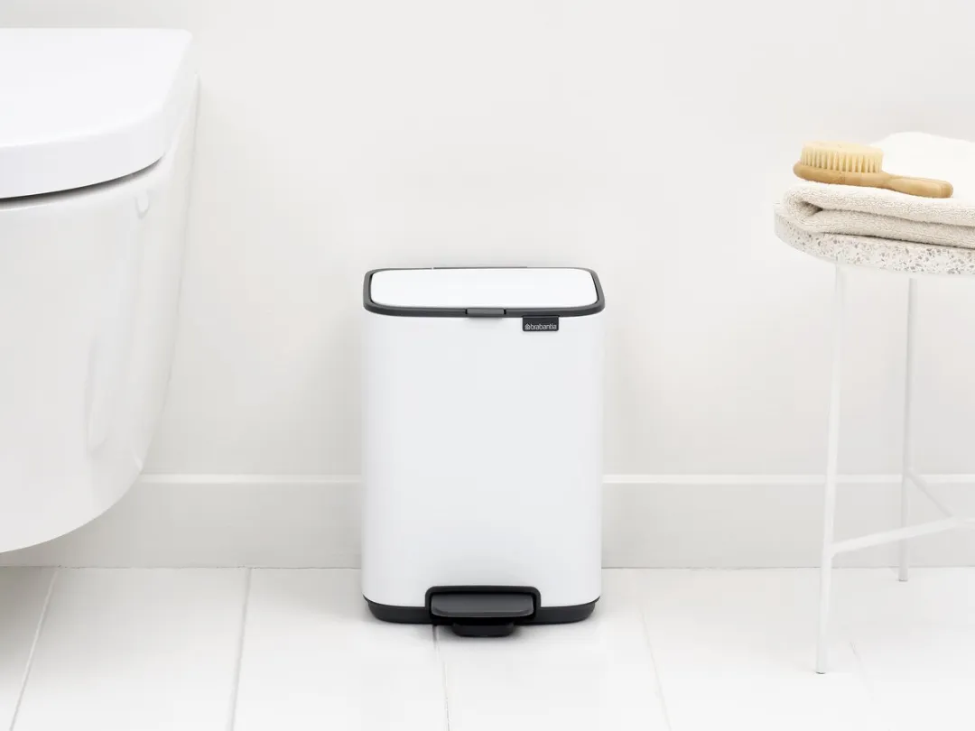 Brabantia Bo Pedaalemmer 4L - White