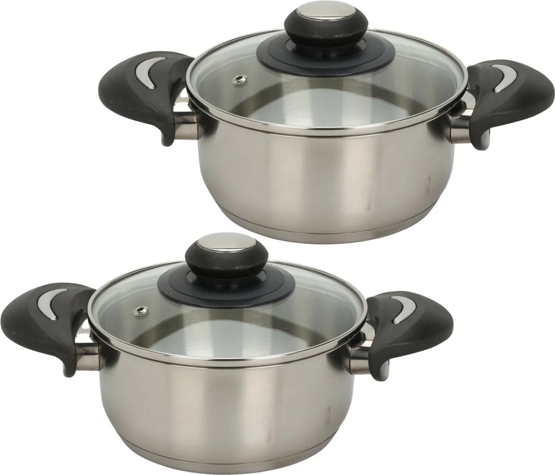 Excellent Houseware Kookpannen Set 2-delig