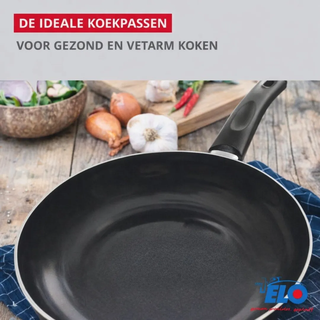 Fackelmann Elo 9753750 Keukenset 6-delig - Inductie - Zwart
