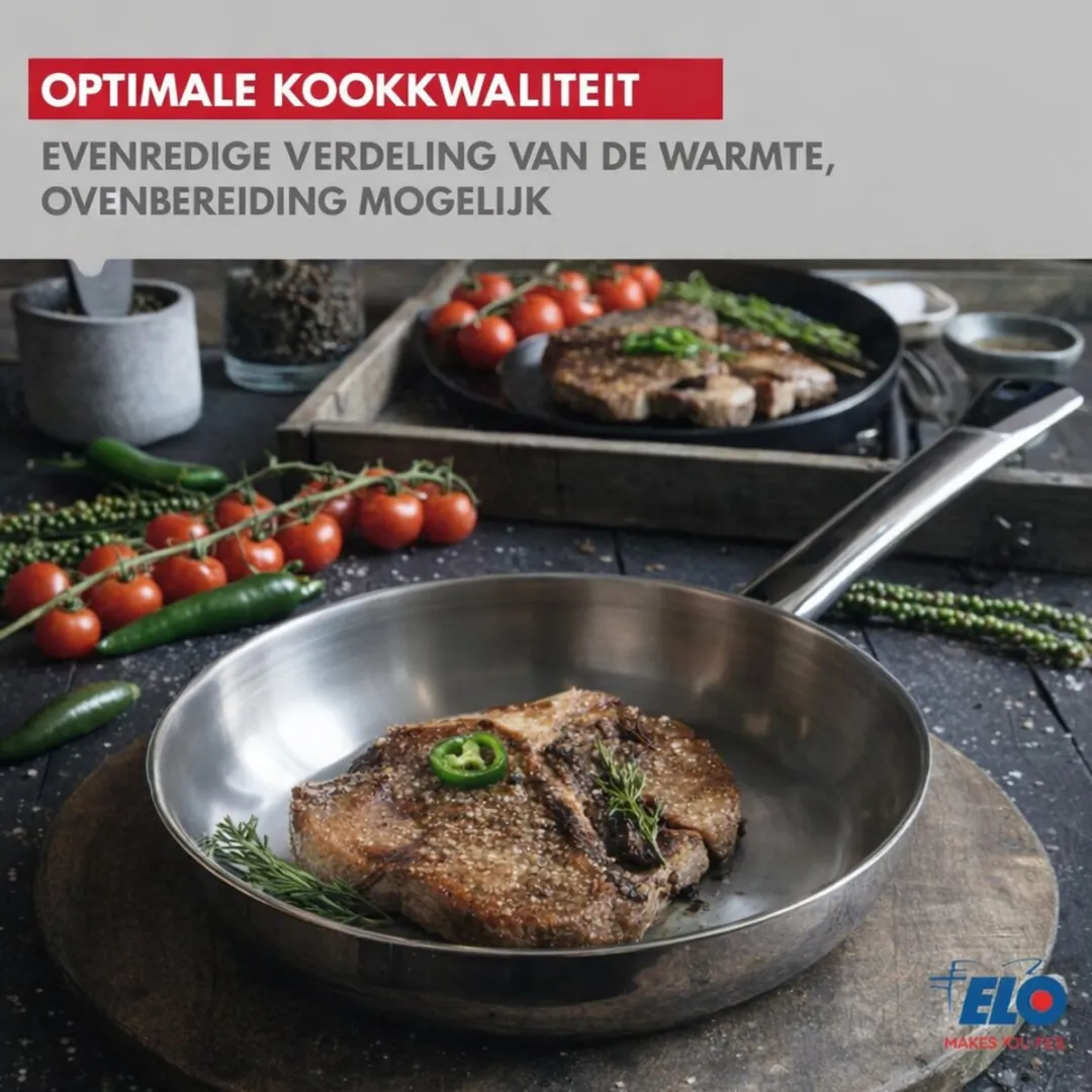 Fackelmann Elo Profi Keukengerei Set 5-delig - Roestvrij staal