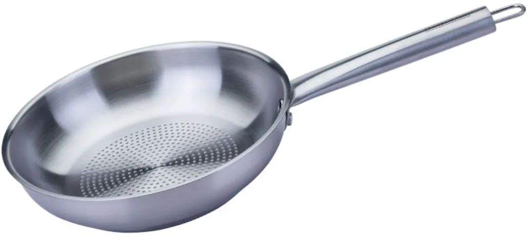 Fackelmann Roestvrijstalen Koekenpan 20cm - Geschikt voor Inductie/Oven