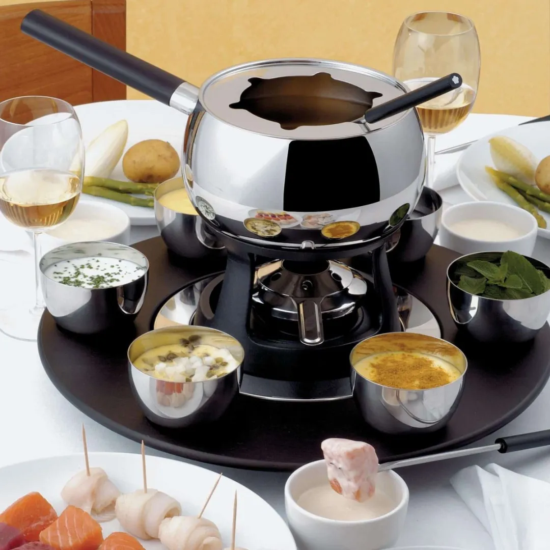 Alessi Mami Fondueset SG55/200 B - RVS - 16cm