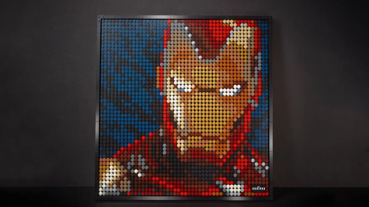 LEGO Art Marvel Iron Man 31199 - 3167 Stukken - afbeelding 6 van 6