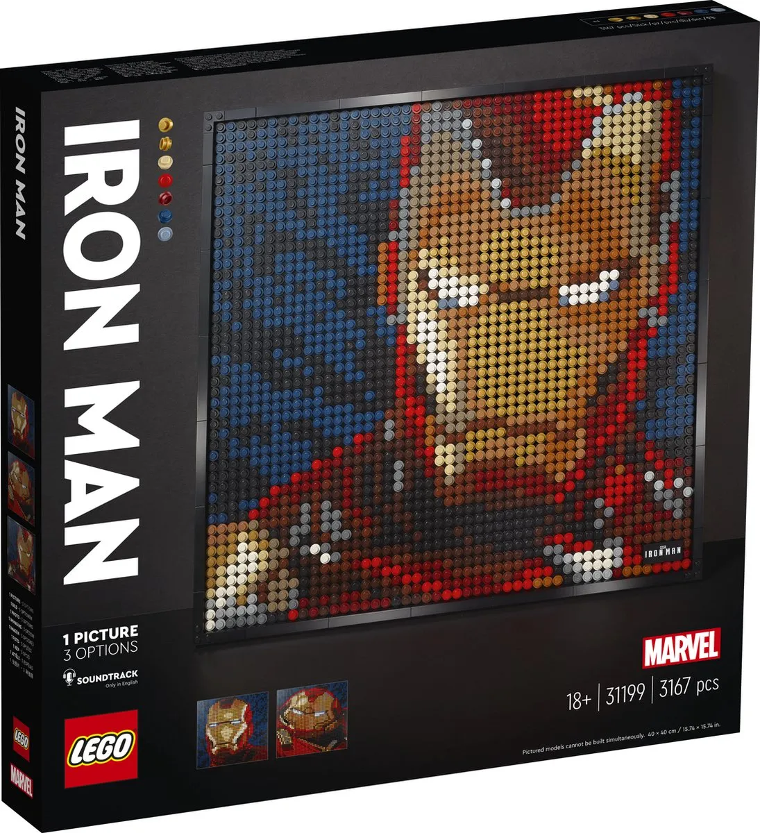 LEGO Art Marvel Iron Man 31199