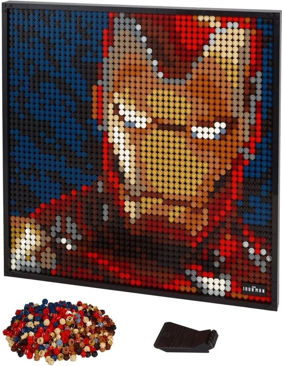 LEGO Art Marvel Iron Man 31199 - 3167 Stukken