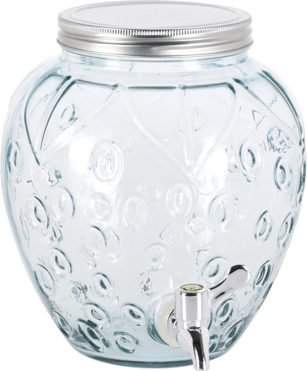 Excellent Houseware Drankdispenser Glas 4,5L